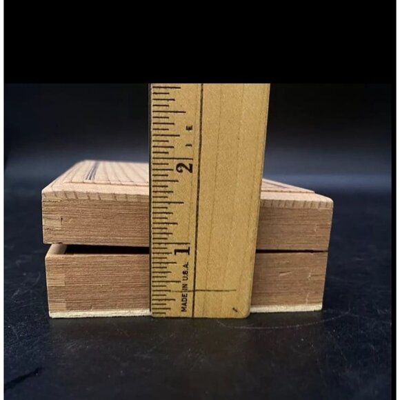 Aladdin Giftware Novelty Gag Gift Tranquilizers Box Wooden - Picture 5 of 7